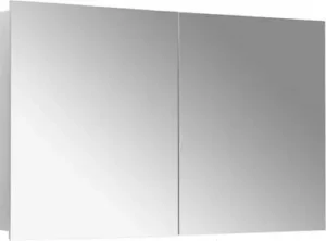 Шкаф-зеркало Aquaton Лондри 120 белый глянец 1A267402LH010