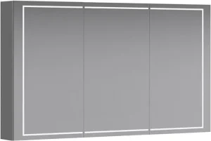 Шкаф-зеркало Aqwella Simplex 120 белый SLX0412