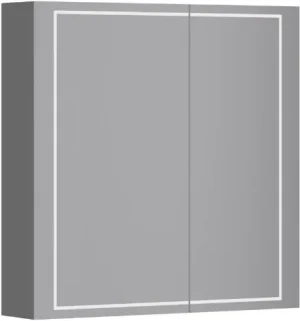 Шкаф-зеркало Aqwella Simplex 70 белый SLX0407
