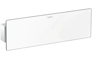 Шланговое подключение с держателем и полкой Hansgrohe FixFit Porter 300 белый/хром 26456400