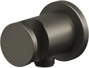 Шланговое подключение с держателем Ravak графит матовый X07P696