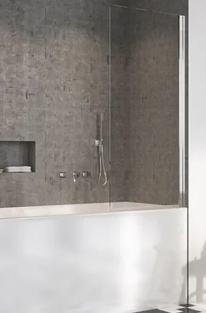 Шторка на ванну 1000мм прозрачное стекло Radaway NES PNJ I 100 R 10011100-01-01R