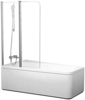Шторка на ванну 1000мм прозрачное стекло Ravak 10° 10CVS2 100 L 7QLA0C03Z1