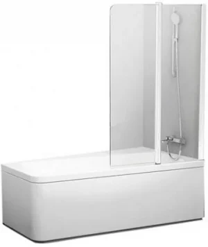 Шторка на ванну 1000мм прозрачное стекло Ravak 10° 10CVS2 100 R 7QRA0103Z1