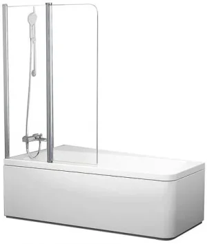 Шторка на ванну 1000мм прозрачное стекло Ravak Chrome CVS2 100 L 7QLA0C00Z1