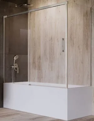 Шторка на ванну 1400мм прозрачное стекло Radaway Idea PN DWJ 140 L+S 75 R 10042140-01-01L+10005075-01-01R