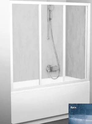 Шторка на ванну 1800мм прозрачное стекло Ravak Supernova AVDP3 180 40VY0U02Z1