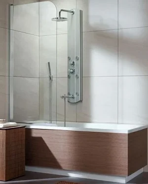 Шторка на ванну 500мм прозрачное стекло Radaway Eos PNJ I 50 L 205102-101L