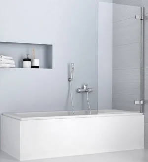 Шторка на ванну 700мм прозрачное стекло Radaway Arta PNJ I 70R 210101-01R