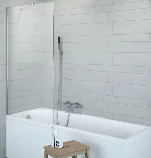 Шторка на ванну 800мм прозрачное стекло Radaway Classic PNJ 80 211080-001