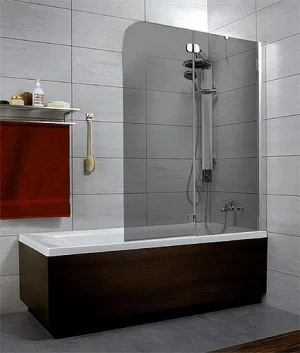 Шторка на ванну 1200мм тонированное стекло Radaway Torrenta PND PND 120 R 201203-105NR