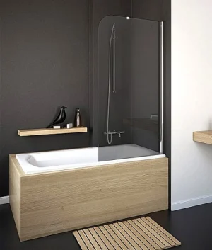 Шторка на ванну 800мм тонированное стекло Radaway Torrenta PNJ PNJ 80 R 201101-105NR