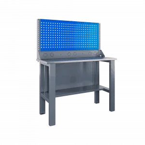 Перфорированный верстак, бестумбовый SLF 121.11.3-1R