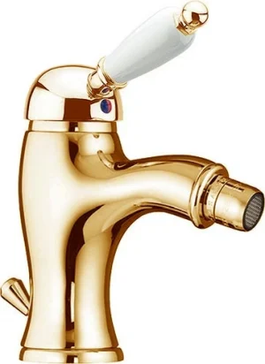 Смеситель для биде Fiore Imperial золото/белый 83OO5321