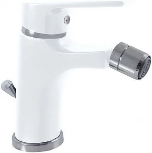 Смеситель для биде Rav Slezak Colorado белый/хром CO145.5KBC