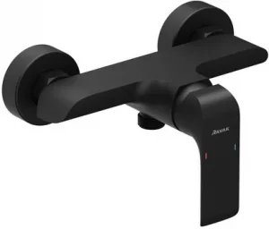 Смеситель для душа Ravak Flat чёрный матовый X070177