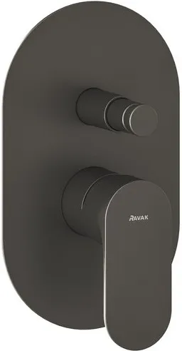 Смеситель для душа скрытого монтажа Ravak Eleganta графит X070335