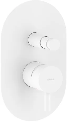 Смеситель для душа скрытого монтажа Ravak Espirit белый матовый X070247