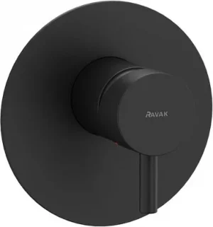 Смеситель для душа скрытого монтажа Ravak Espirit чёрный матовый X070285