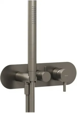 Смеситель для душа скрытого монтажа Ravak Espirit графит X070319