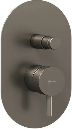 Смеситель для душа скрытого монтажа Ravak Espirit графит X070321