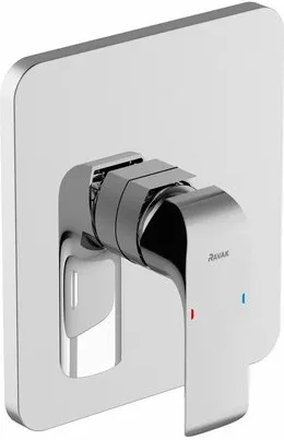 Смеситель для душа скрытого монтажа Ravak Flat хром X070124