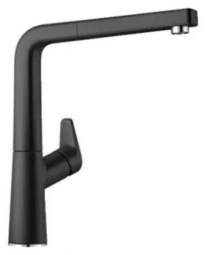 Смеситель для кухни с выдвижным изливом Blanco Avona-S антрацит 521278