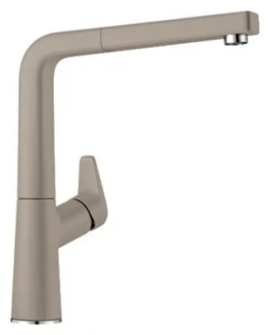Смеситель для кухни с выдвижным изливом Blanco Avona-S серый беж 521283