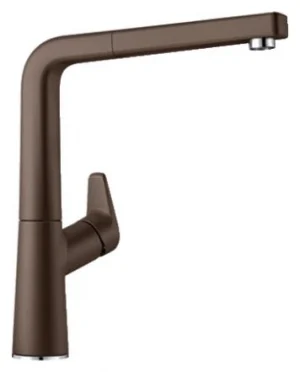 Смеситель для кухни с выдвижным изливом Blanco Avona-S кофе 521284