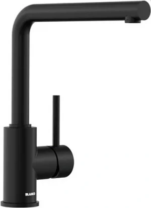 Смеситель для кухни Blanco Mila чёрный матовый 526778