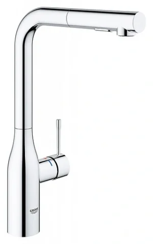 Смеситель для кухни с выдвижным изливом Grohe Essence New хром 30270000