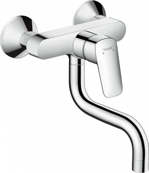 Смеситель для кухни настенный Hansgrohe Logis M31 1jet хром 71836000