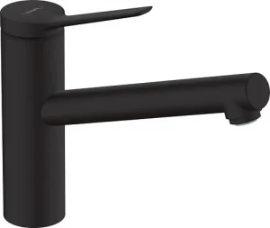 Смеситель для кухни Hansgrohe Zesis M33 150 1jet чёрный матовый 74802670