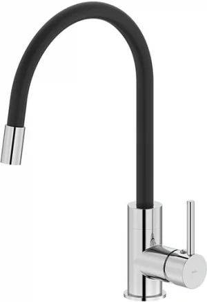 Смеситель для кухни IDDIS Kitchen 360 хром/чёрный K36SBJBi05