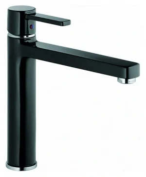 Смеситель для кухни Kludi Zenta чёрный/хром 389738675