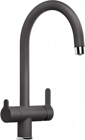 Смеситель для кухни с подключением к фильтру Blanco Trima тёмная скала 526271