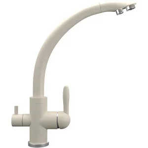 Смеситель для кухни с подключением к фильтру Ulgran лён UQ-017-02