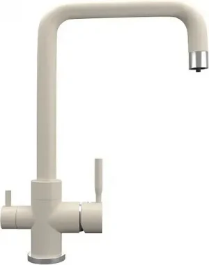 Смеситель для кухни с подключением к фильтру Ulgran лён UQ-019-02