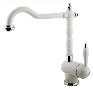 Смеситель для кухни Timo Morea белый 2406F white-matt