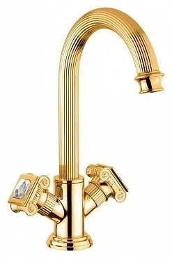 Смеситель для раковины Cezares Olimp золото OLIMP-LS2-03/24-Sw