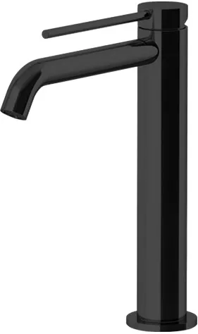 Смеситель для раковины Gattoni Circle Two чёрный матовый 9146/91NO