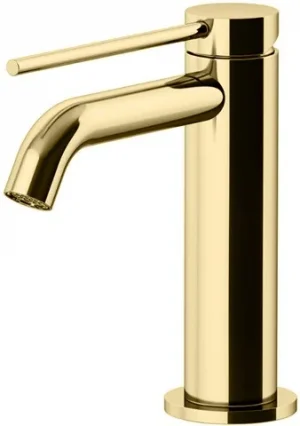 Смеситель для раковины Gattoni Circle Two золото 9142/91SG