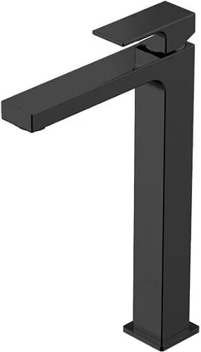 Смеситель для раковины Gattoni Kubik чёрный матовый 2584/25NO