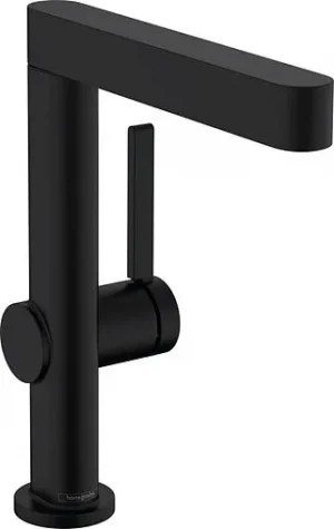Смеситель для раковины Hansgrohe Finoris 230 чёрный матовый 76060670