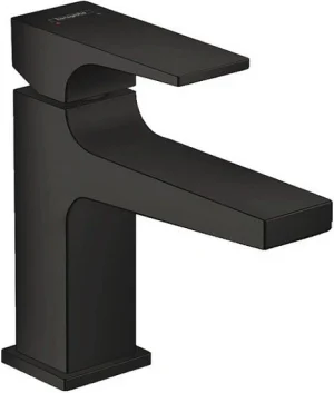 Смеситель для раковины Hansgrohe Metropol 100 чёрный матовый 32500670