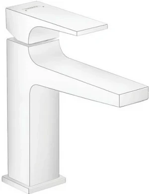 Смеситель для раковины Hansgrohe Metropol 110 белый матовый 32507700