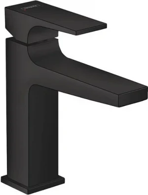 Смеситель для раковины Hansgrohe Metropol 110 чёрный матовый 32507670