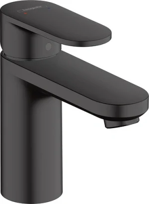 Смеситель для раковины Hansgrohe Vernis Blend 100 чёрный матовый 71551670