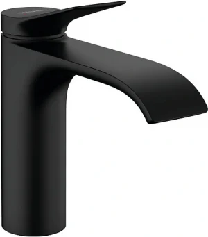 Смеситель для раковины Hansgrohe Vivenis 110 чёрный матовый 75020670