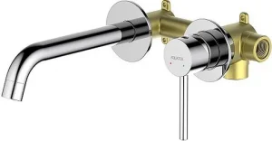 Смеситель для раковины из стены Aquatek Европа хром AQ1313CR
